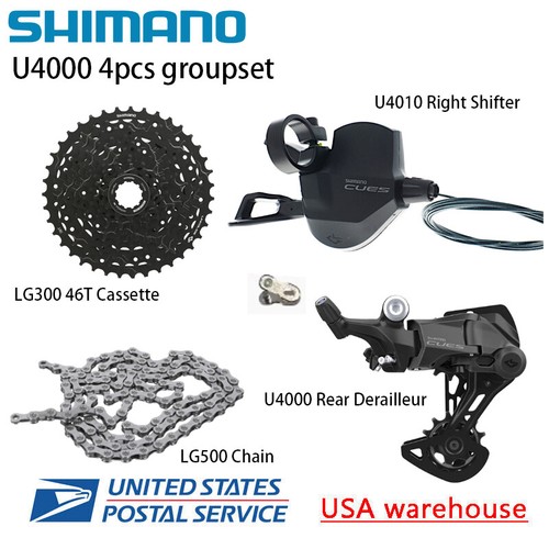 Shimano cues u4000 4pcs - shimano, 9